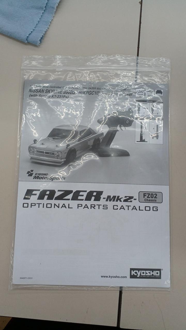 Laden Sie das Bild in Galerie -Viewer, KYOSHO 1/10 Fazer Mk2 Skyline 2000GT TUNED - Used
