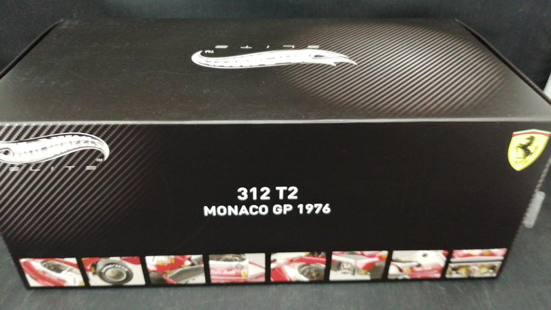 Cargue la imagen en el visor de la galería, HOT WHEELS 312 T2 MONACO GP 1976 1/18 Scale Diecast Car– Used