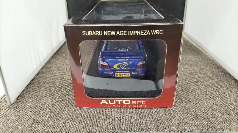 Load image into Gallery viewer, AUTOart SUBARU NEW AGE IMPREZA WRC 2003 1/18 Scale Car– Used
