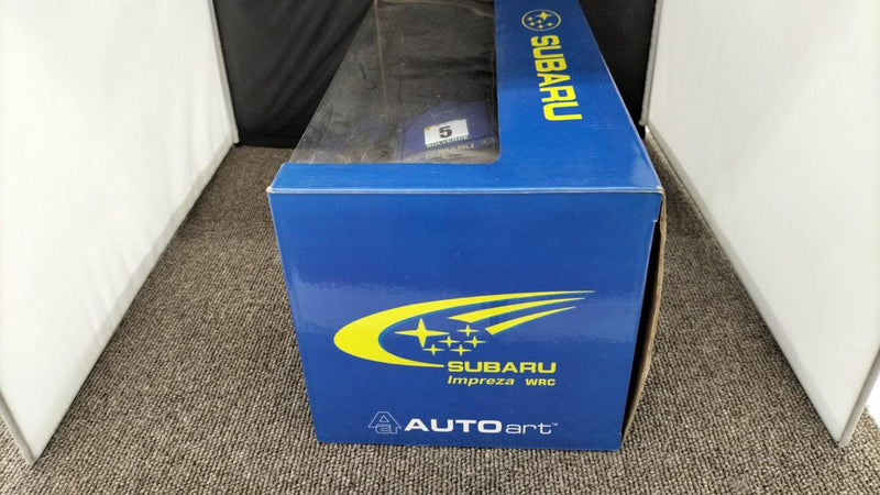 Load image into Gallery viewer, AUTOart SUBARU IMPREZA WRC #5 1/18 Scale Model Car– Used