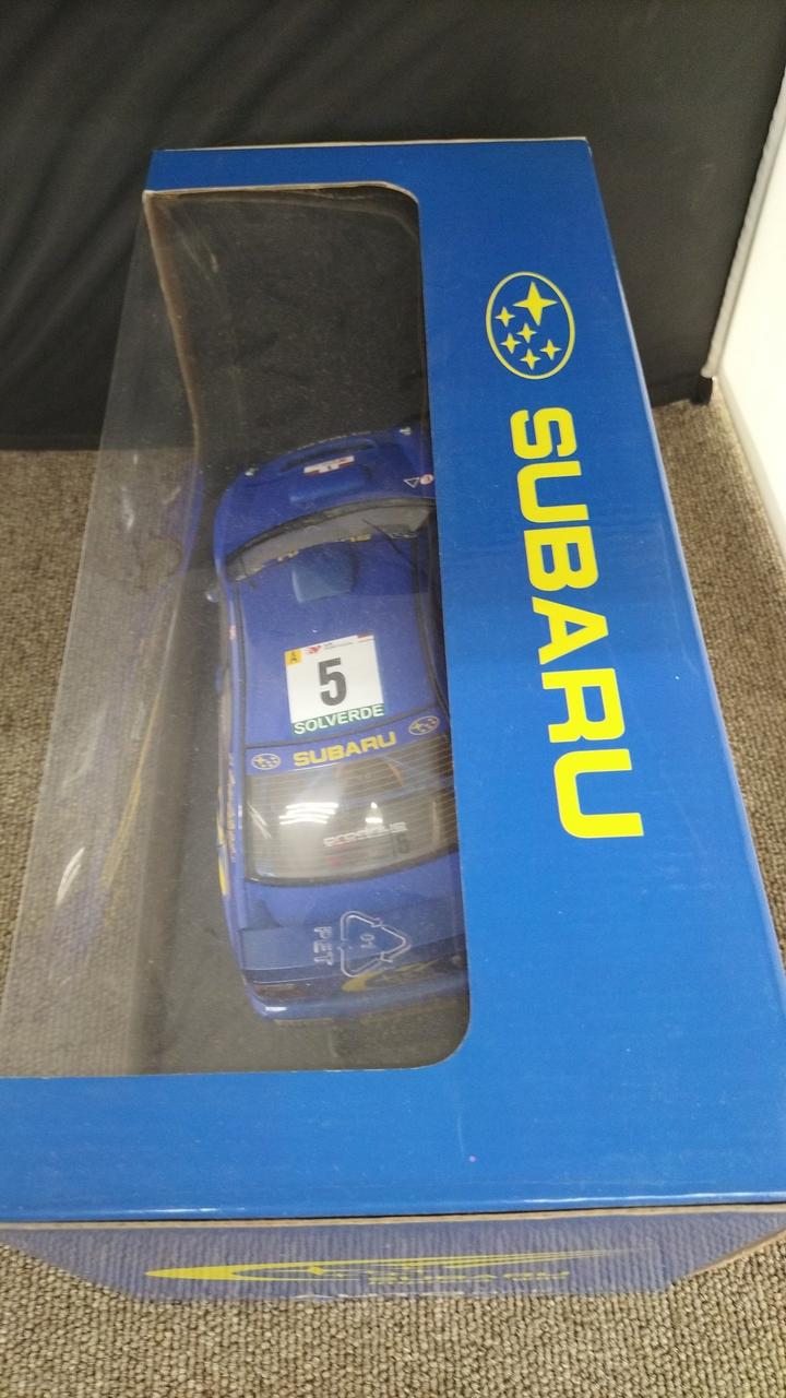 Load image into Gallery viewer, AUTOart SUBARU IMPREZA WRC #5 1/18 Scale Model Car– Used