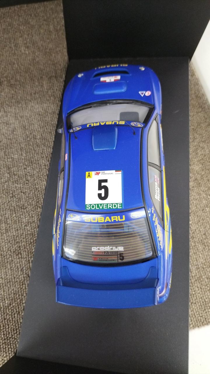 Load image into Gallery viewer, AUTOart SUBARU IMPREZA WRC #5 1/18 Scale Model Car– Used