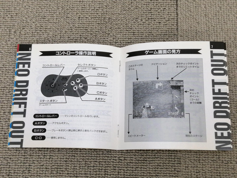 Carica immagine in Galleria Viewer, VISCO CORPORATION NEO Drift Out Neo Geo soft Japanese Version -Used