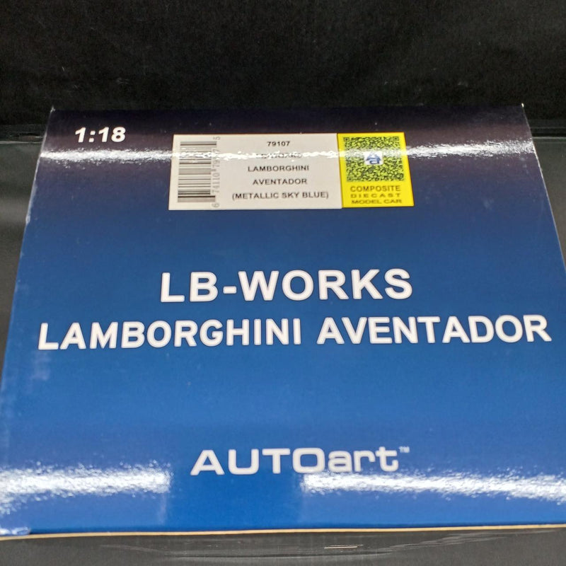 Laden Sie das Bild in Galerie -Viewer, AUTOart 1/18 LB-WORKS LAMBORGHINI VENENO Scale Model Car– Used