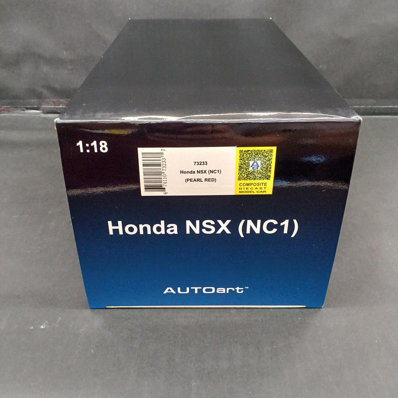 Laden Sie das Bild in Galerie -Viewer, AUTOart 1/18 HONDA NSX (NC1) PEARL RED Scale Model Car– Used