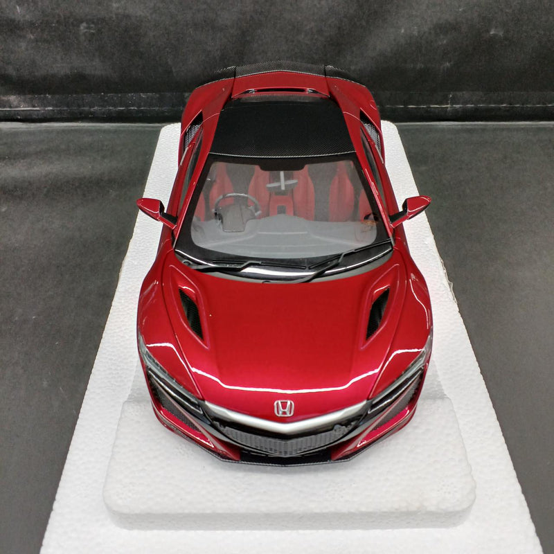 Laden Sie das Bild in Galerie -Viewer, AUTOart 1/18 HONDA NSX (NC1) PEARL RED Scale Model Car– Used