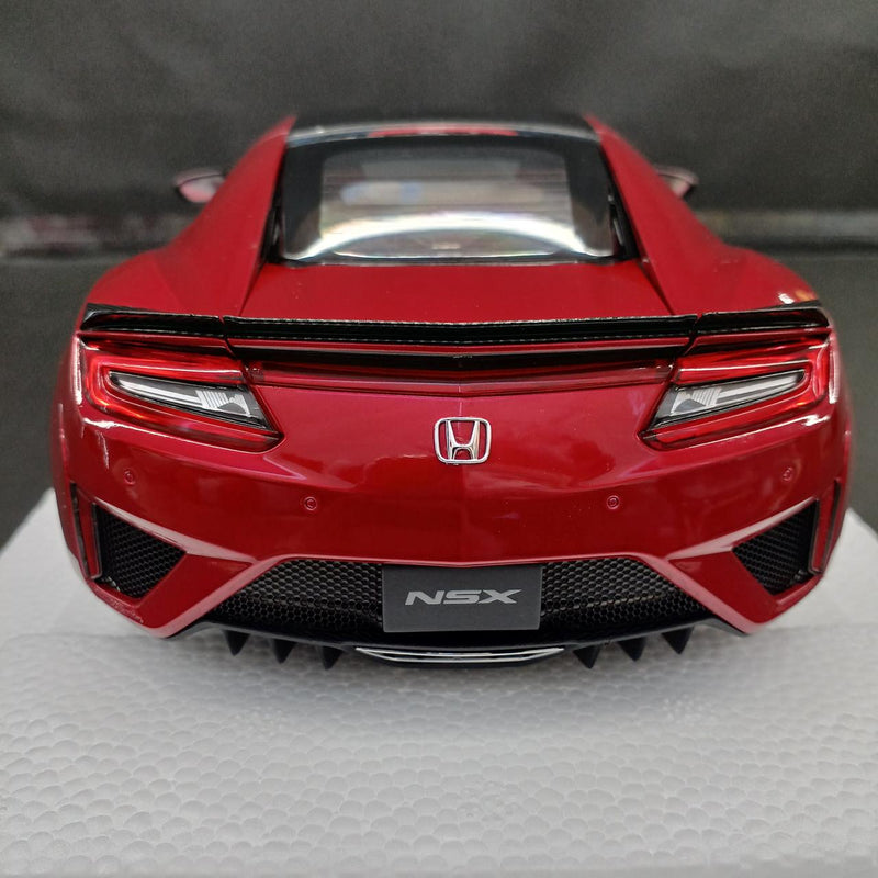Laden Sie das Bild in Galerie -Viewer, AUTOart 1/18 HONDA NSX (NC1) PEARL RED Scale Model Car– Used