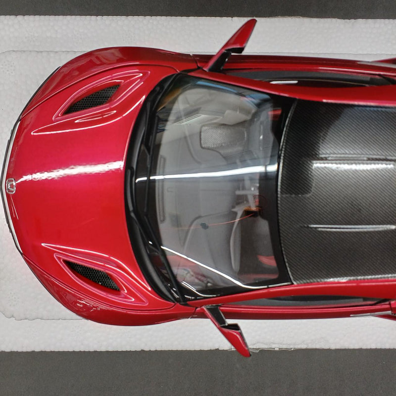 Laden Sie das Bild in Galerie -Viewer, AUTOart 1/18 HONDA NSX (NC1) PEARL RED Scale Model Car– Used