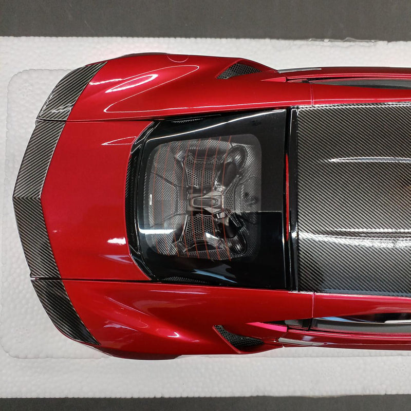 Laden Sie das Bild in Galerie -Viewer, AUTOart 1/18 HONDA NSX (NC1) PEARL RED Scale Model Car– Used