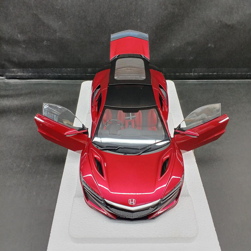 Laden Sie das Bild in Galerie -Viewer, AUTOart 1/18 HONDA NSX (NC1) PEARL RED Scale Model Car– Used