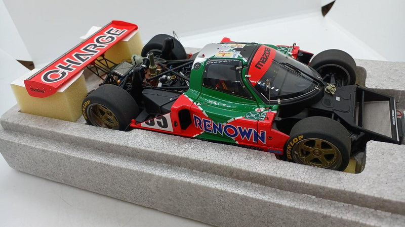 Chargez l'image dans la visionneuse de la galerie, AUTOart 89142 Mazda 787B Le Mans 1991 Winner 1/18 Scale Model Car– Used