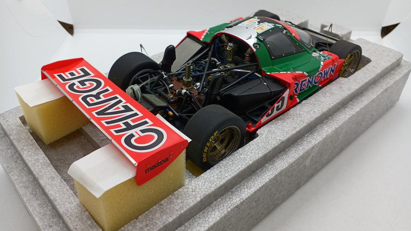 Chargez l'image dans la visionneuse de la galerie, AUTOart 89142 Mazda 787B Le Mans 1991 Winner 1/18 Scale Model Car– Used