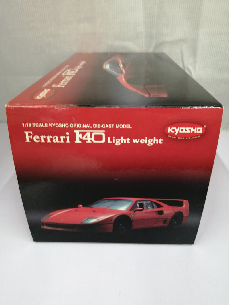 Laden Sie das Bild in Galerie -Viewer, KYOSHO 1/18 Ferrari F40 Light Weight Diecast Model Car