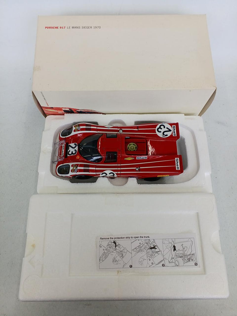 Carica immagine in Galleria Viewer, AUTOart 1/18 Porsche 917 Le Mans Winner Diecast Model Car