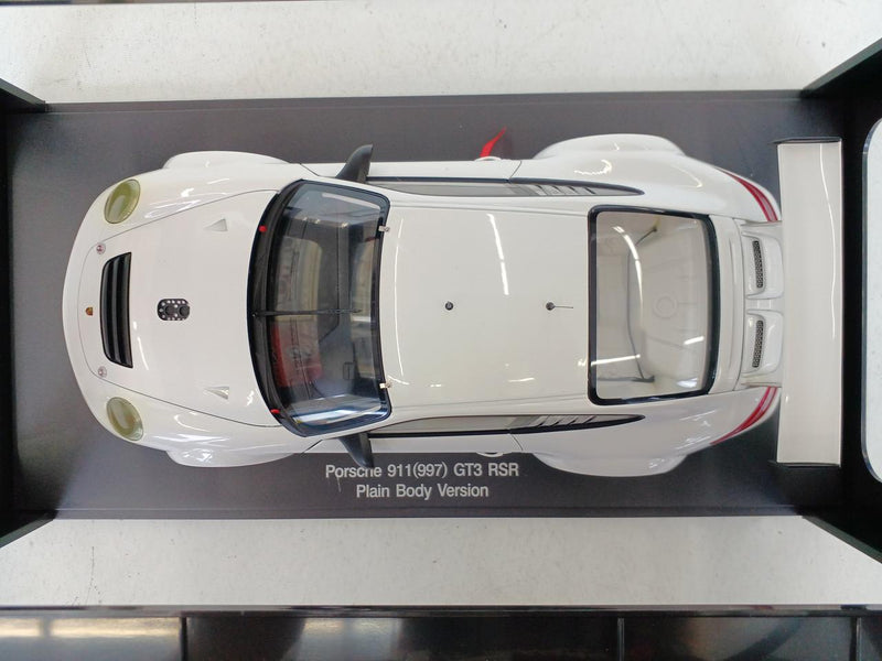 Carica immagine in Galleria Viewer, AUTOart 1/18 Porsche 911 (997) GT3 RSR Plain Body Ver. White