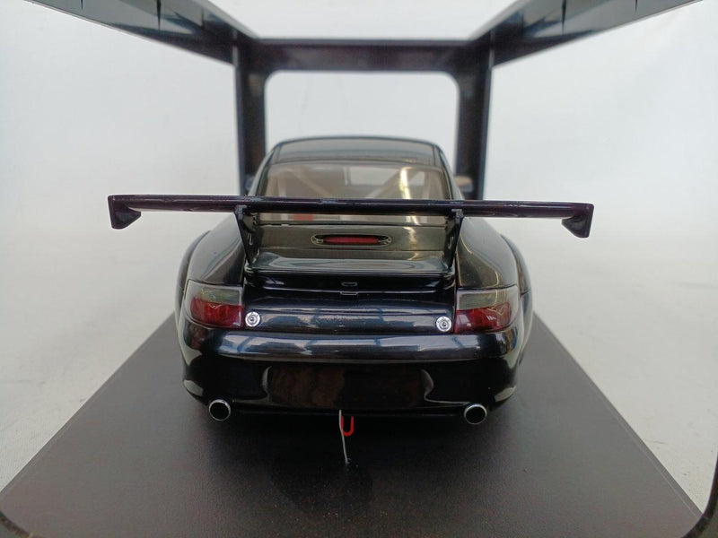 Laden Sie das Bild in Galerie -Viewer, AUTOart 1/18 Porsche 911 (996) GT3 RSR Plain Body Ver. Black