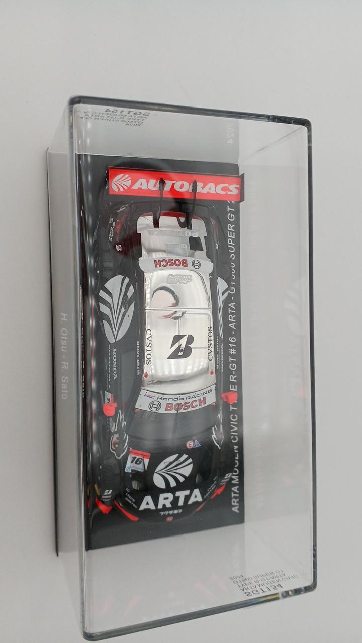 Laden Sie das Bild in Galerie -Viewer, Spark Model 1/43 ARTA MUGEN Civic 2024 Diecast Car