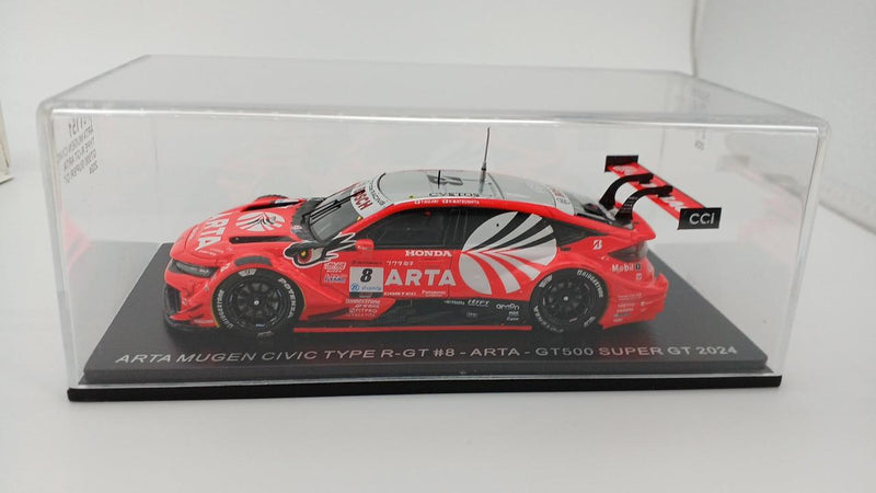 Laden Sie das Bild in Galerie -Viewer, Spark Model 1/43 ARTA MUGEN 2024 Diecast Scale Model Car