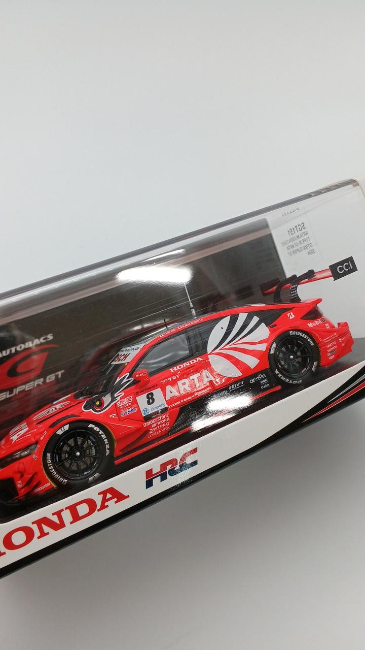 Laden Sie das Bild in Galerie -Viewer, Spark Model 1/43 ARTA MUGEN 2024 Diecast Scale Model Car