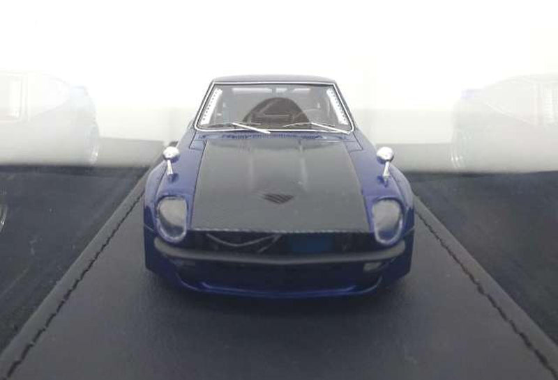 Laden Sie das Bild in Galerie -Viewer, IGNITION MODEL PANDEM S30 Z Blue Metallic 1/43 Scale Car– Used