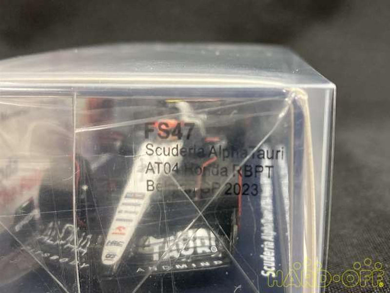 Laden Sie das Bild in Galerie -Viewer, SPARK FS47 AlphaTauri AT04 Honda RBPT Belgian GP 2023 1/43 Scale– Used