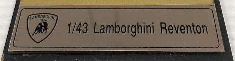 Laden Sie das Bild in Galerie -Viewer, Misc. Brand 2008 1/43 Lamborghini Reventon (Gray) Limited 100 pcs– Used