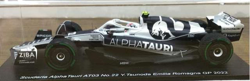 Laden Sie das Bild in Galerie -Viewer, SPARK Scuderia AlphaTauri AT03 1/43 Scale Car– Used