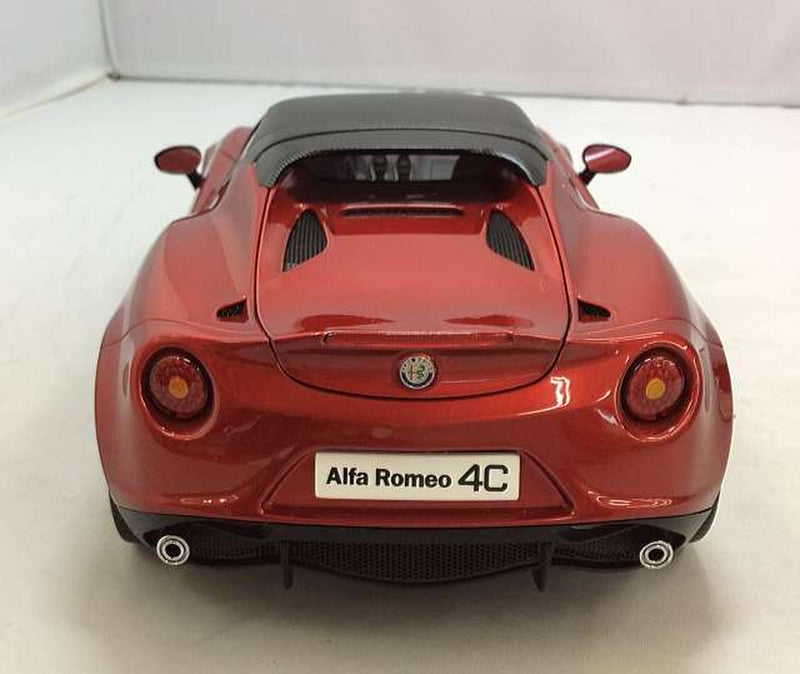 Carica immagine in Galleria Viewer, AUTOART Alfa Romeo 4C Spider 1/18 (Doors/Engine Hood Open, Bonnet Closed)– Used