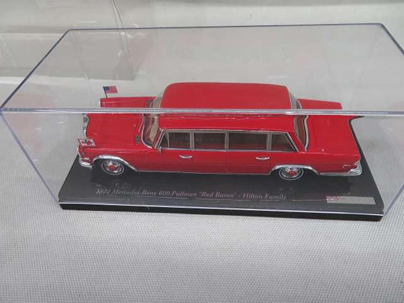 Laden Sie das Bild in Galerie -Viewer, TSM Mercedes-Benz 600 Pullman 1972 "Red Baron" 1/43 Scale Car– Used
