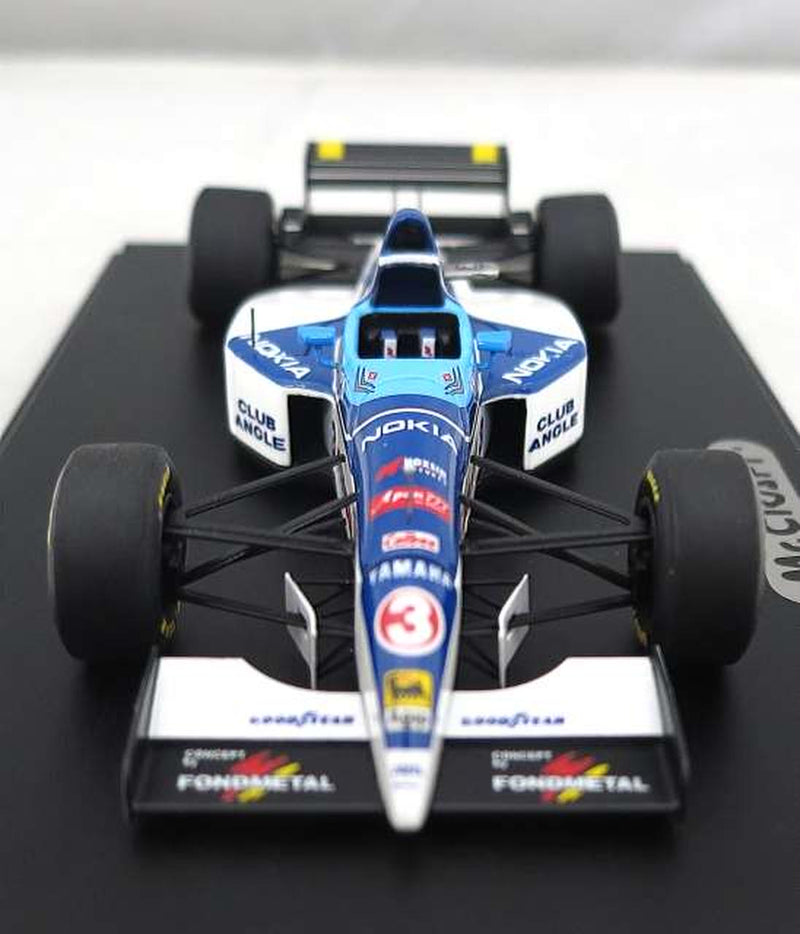 Chargez l'image dans la visionneuse de la galerie, TAMEO Tyrrell YAMAHA 023 NOKIA #3 1/43 Metal Kit Completed Model– Used