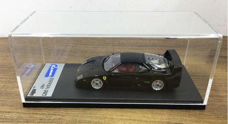 Chargez l'image dans la visionneuse de la galerie, BBR Ferrari F40 Street 1987 Black 1/43 Scale Model Car– Used