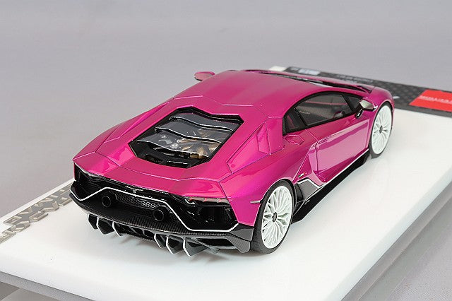 Cargue la imagen en el visor de la galería, EIDOLON 1/43 Lamborghini Aventador LP780-4 Ultimae 2021 Viola Bast / Black / Dianthus Wheels