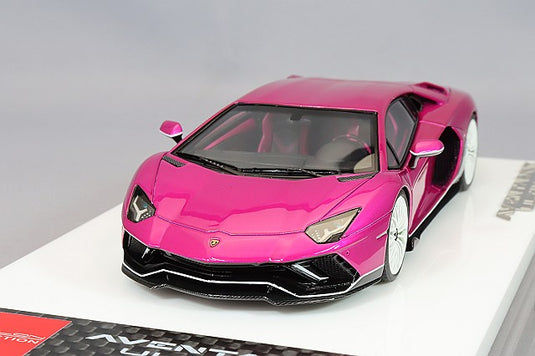 EIDOLON 1/43 Lamborghini Aventador LP780-4 Ultimae 2021 Viola Bast / Black / Dianthus Wheels