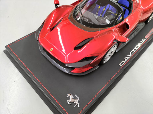 BBR FERRARI SP3 DAYTONA ROSSO MAGMA 1/18 Scale Car– Used