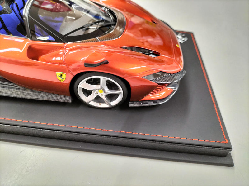 Load image into Gallery viewer, BBR FERRARI SP3 DAYTONA ROSSO MAGMA 1/18 Scale Car– Used