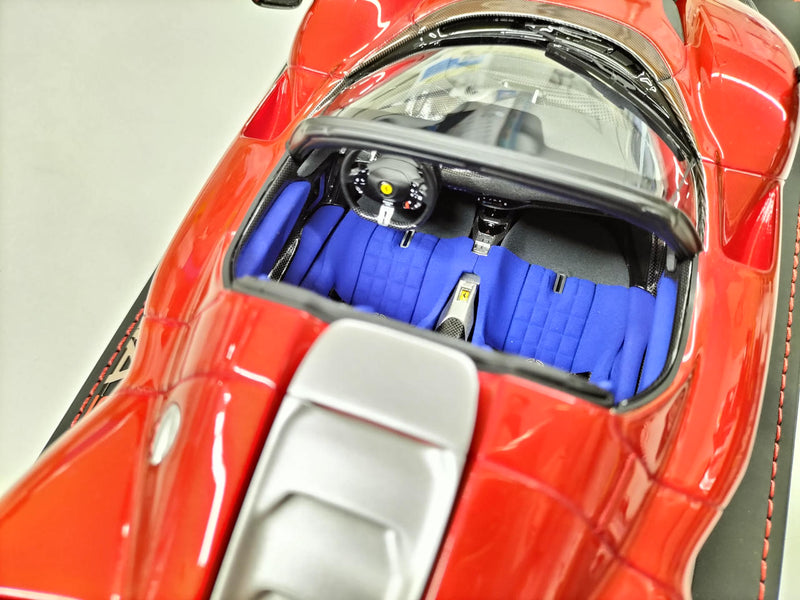 Load image into Gallery viewer, BBR FERRARI SP3 DAYTONA ROSSO MAGMA 1/18 Scale Car– Used