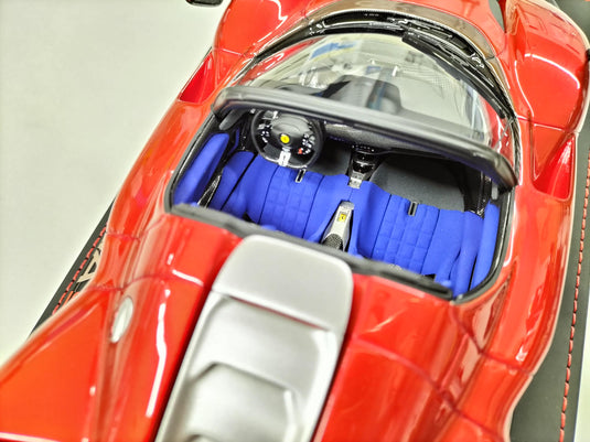 BBR FERRARI SP3 DAYTONA ROSSO MAGMA 1/18 Scale Car– Used