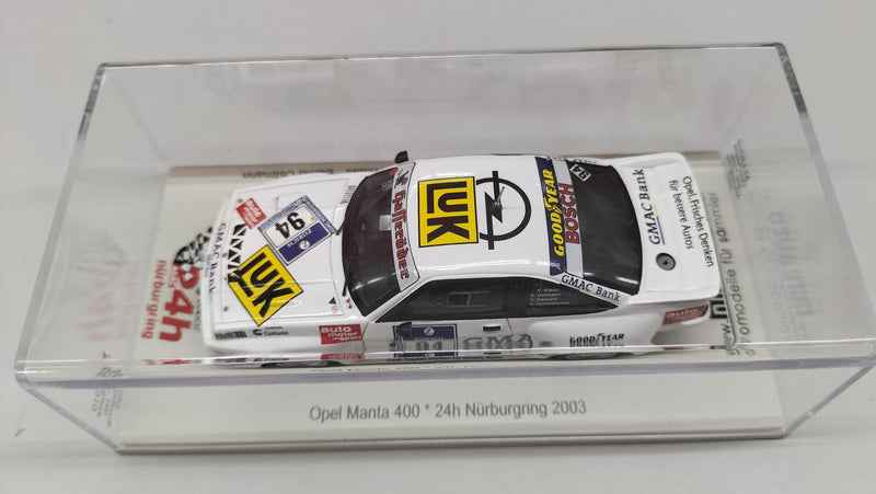 Laden Sie das Bild in Galerie -Viewer, SPARK OPEL MANTA 400 2003 1/43 Scale Diecast Car– Used