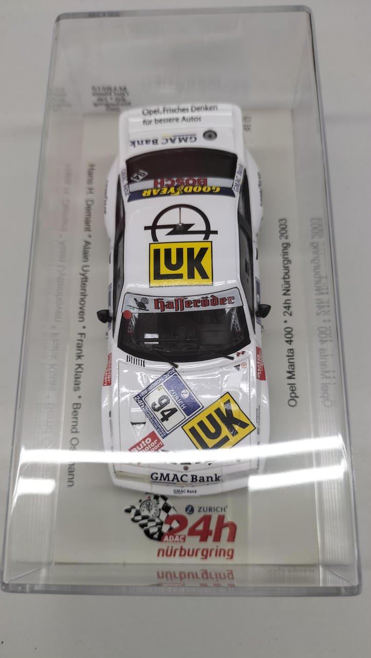 Laden Sie das Bild in Galerie -Viewer, SPARK OPEL MANTA 400 2003 1/43 Scale Diecast Car– Used