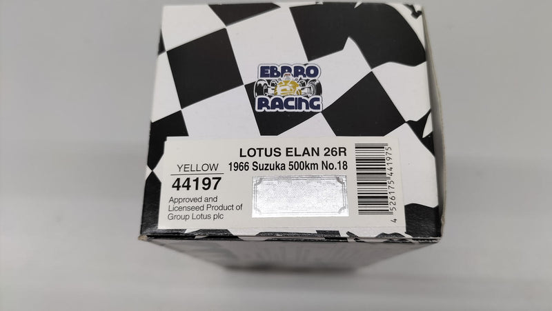 Cargue la imagen en el visor de la galería, EBBRO LOTUS ELAN 26R 1966 1/43 Diecast Car– Used