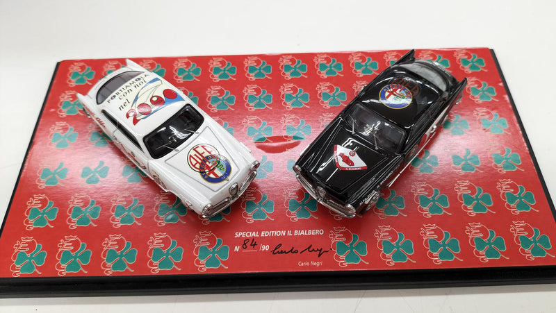 Load image into Gallery viewer, ALFA CLUB SPRINT in Bianco e Nero Diecast Model Car– Used