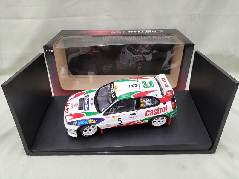 Load image into Gallery viewer, AUTOart TOYOTA COROLLA WEC CAR 1/18 Scale Model Car– Used