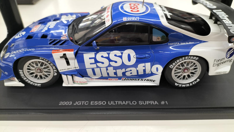 Load image into Gallery viewer, AUTOart SUPRA JGTC 2003 1/18 Diecast Car– Used