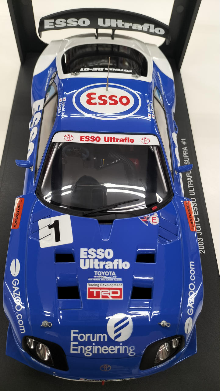 Load image into Gallery viewer, AUTOart SUPRA JGTC 2003 1/18 Diecast Car– Used