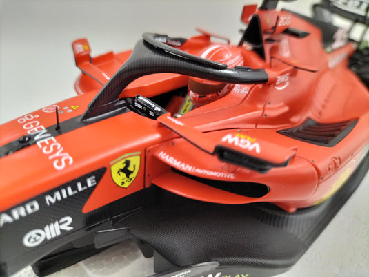 BBR Ferrari SF-23 2023 Charles Leclerc 1/18 Scale Car– Used