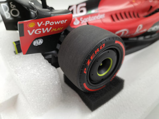 BBR Ferrari SF-23 2023 Charles Leclerc 1/18 Scale Car– Used