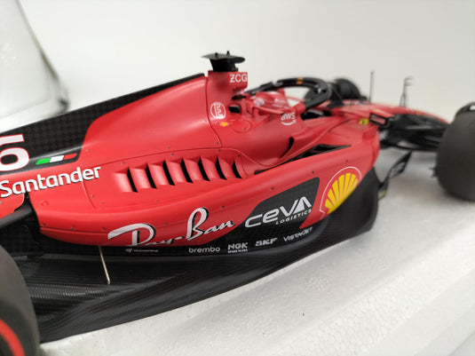 BBR Ferrari SF-23 2023 Charles Leclerc 1/18 Scale Car– Used