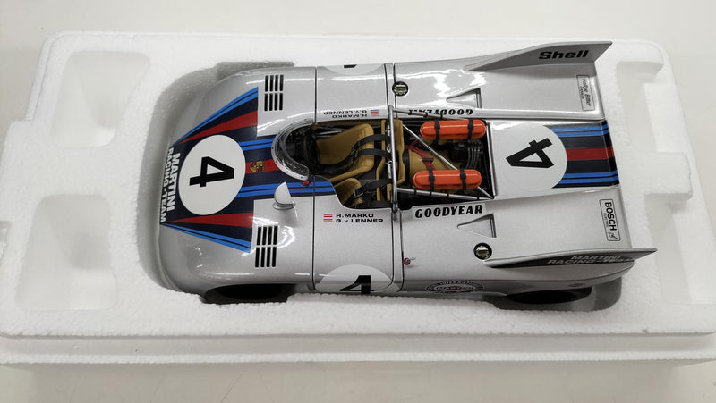 Load image into Gallery viewer, AUTOart Porsche 908/03 1971 1/18 Scale Model Car– Used