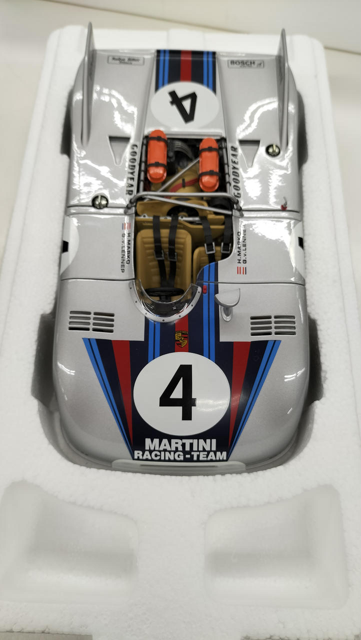 Load image into Gallery viewer, AUTOart Porsche 908/03 1971 1/18 Scale Model Car– Used