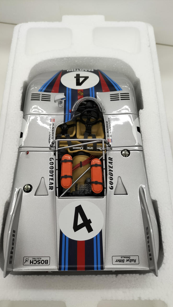 Load image into Gallery viewer, AUTOart Porsche 908/03 1971 1/18 Scale Model Car– Used